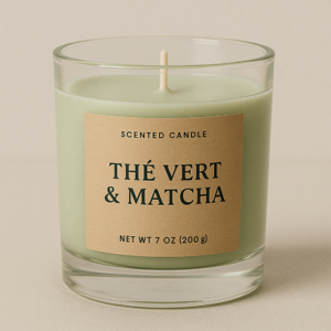 Bougie thé vert & matcha