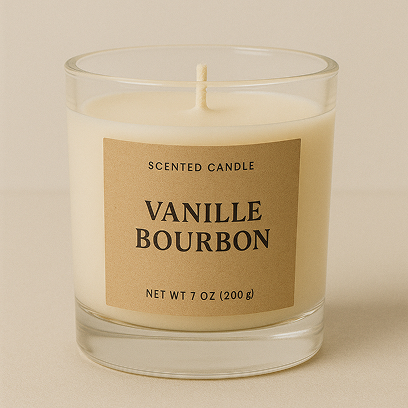 Bougie vanille bourbon